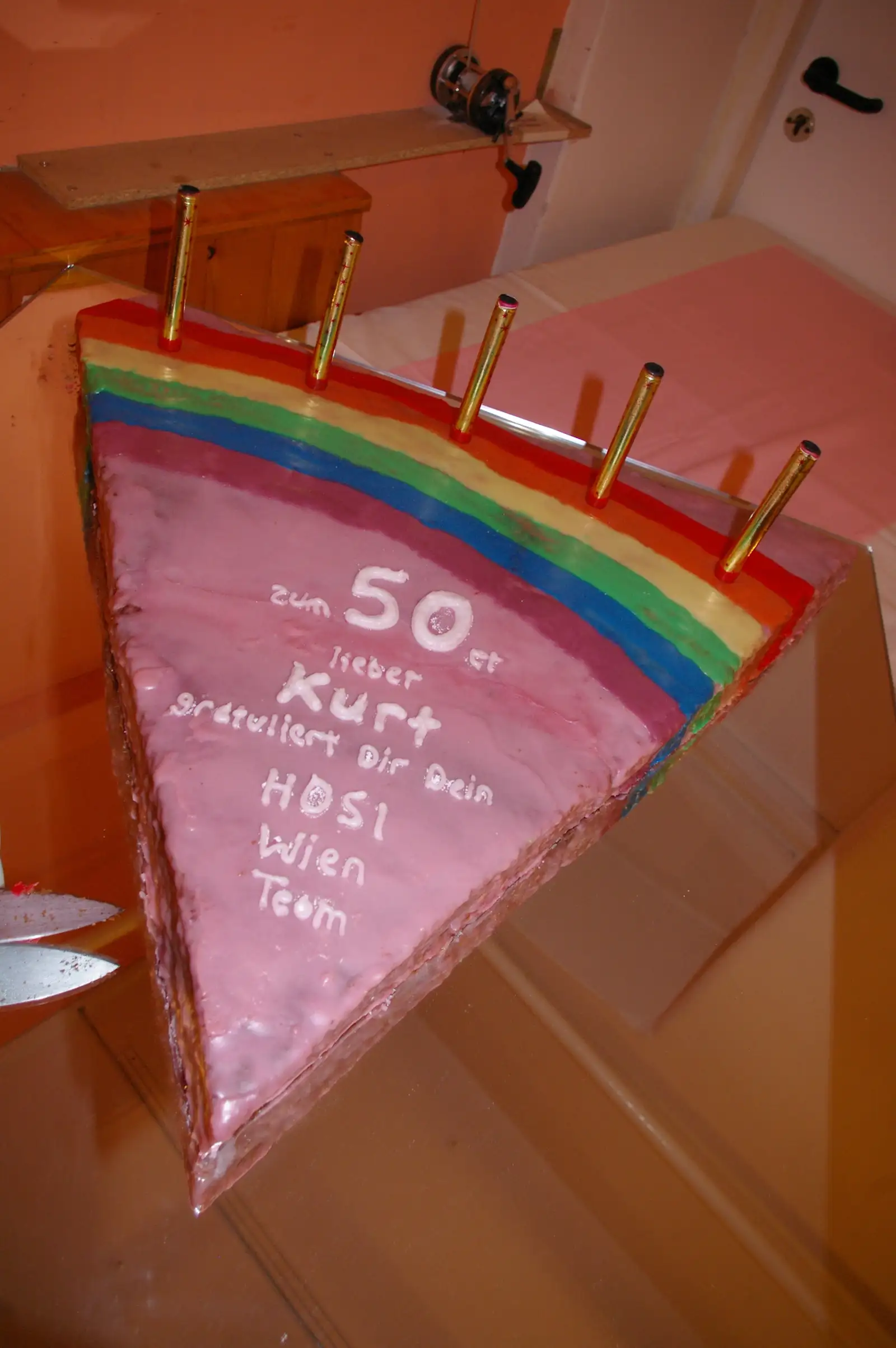 Die Torte zum 50er