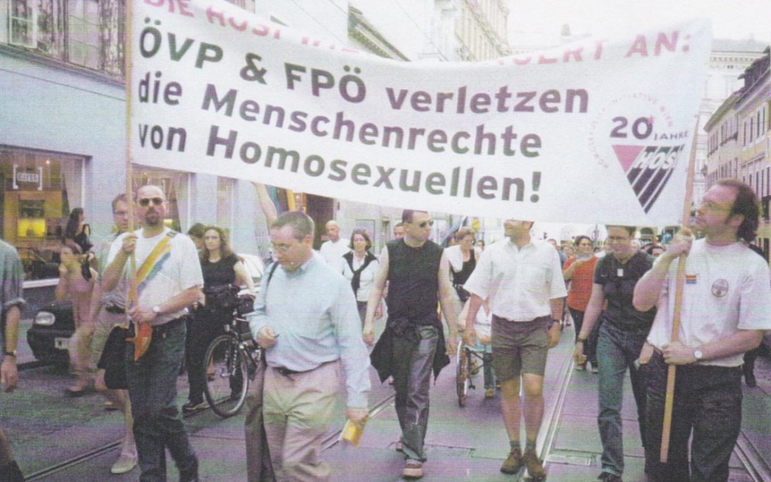 Donnerstags-Demo gegen Schwarz-Blau