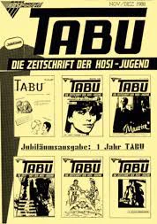 „TABU“, die Zeitschrift der HOSI-Wien-Jugend, war ein Stein des Anstoßes.